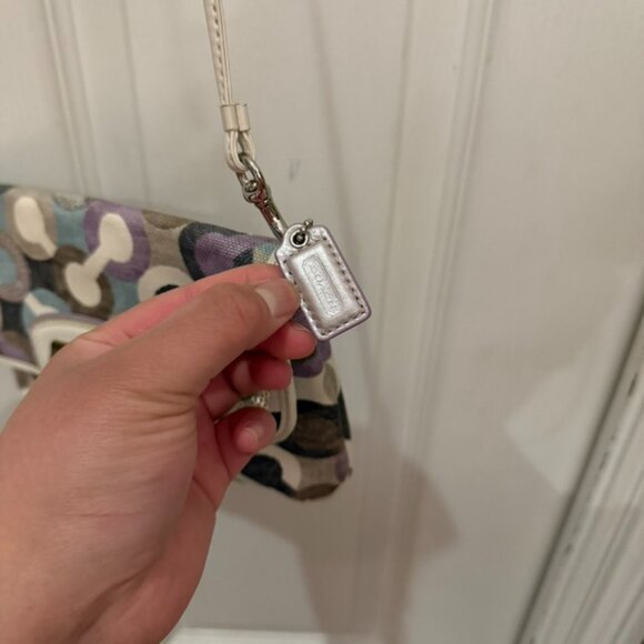 Coach Kristin Op Art Sequin Swingpack crossbody bag - Picture 5 of 6